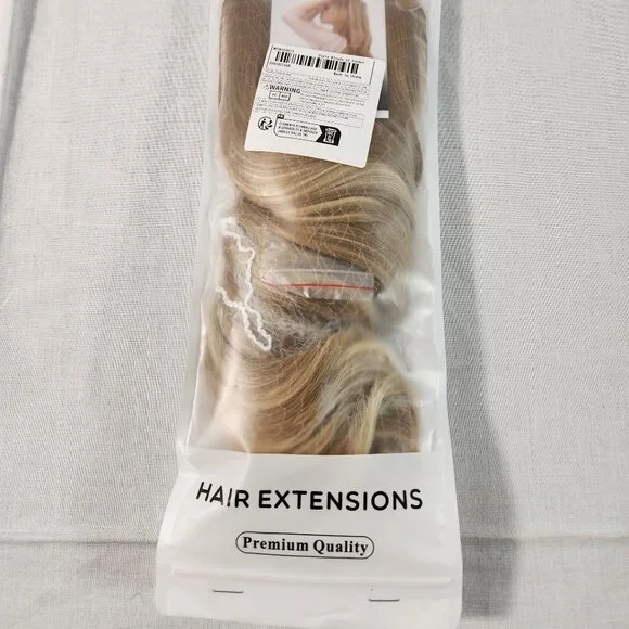 Hair Extension Womens Dirty Blonde 14 Inches Unbranded NEW Fast Ship - Picture 9 of 9